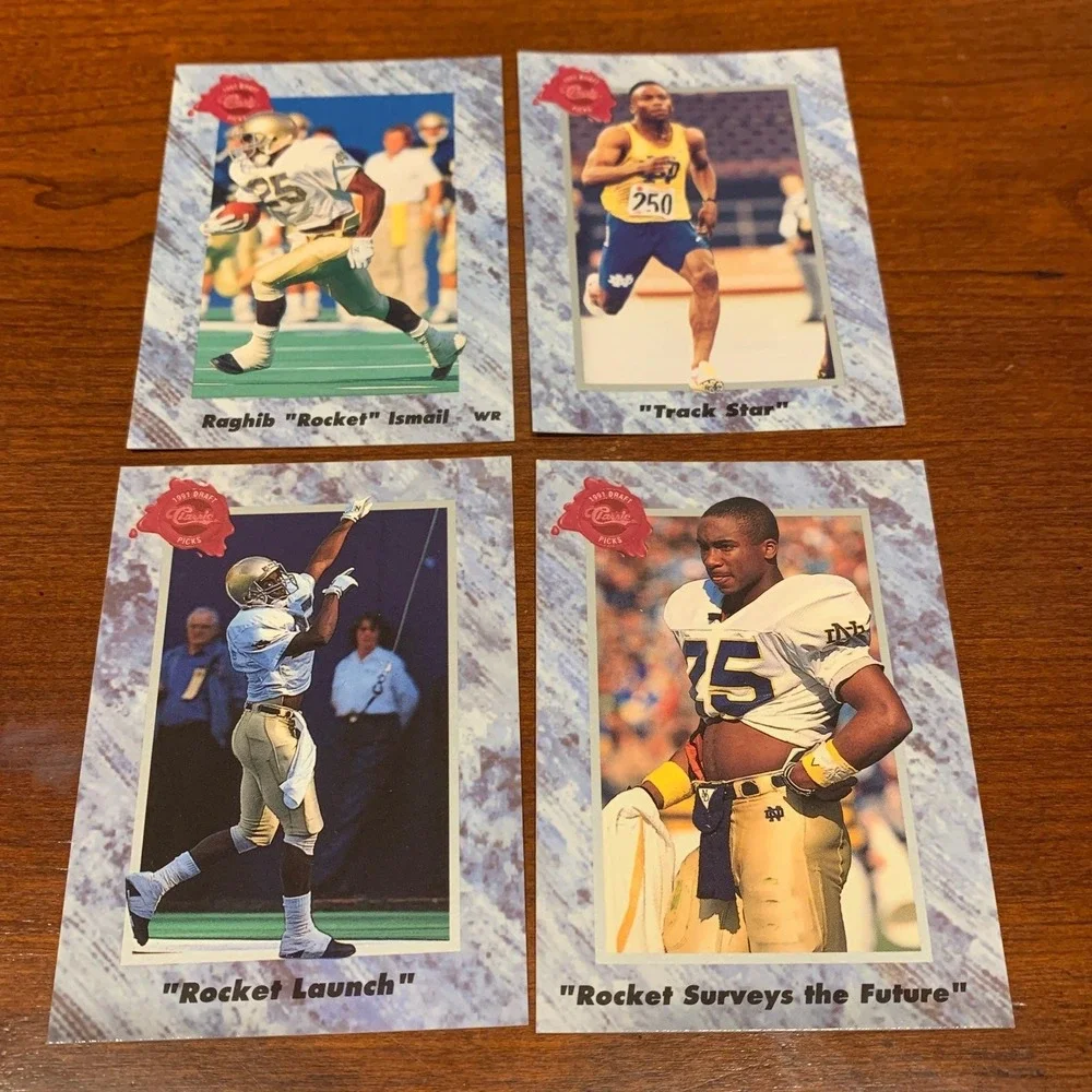 Rocket Ismail Card Lot of 13